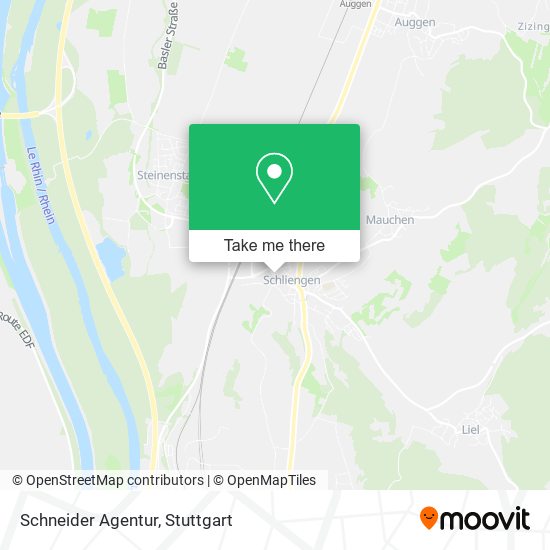 Schneider Agentur map