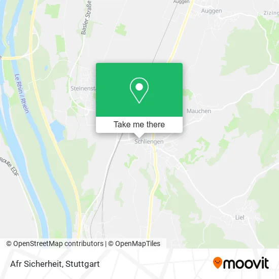 Карта Afr Sicherheit