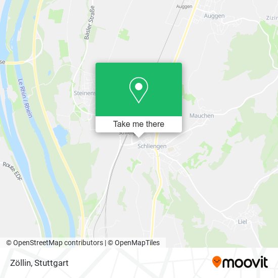 Zöllin map