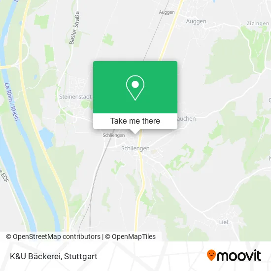 Карта K&U Bäckerei