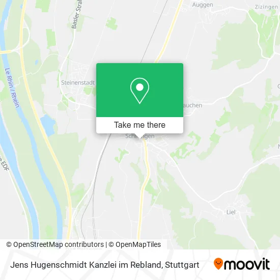 Карта Jens Hugenschmidt Kanzlei im Rebland