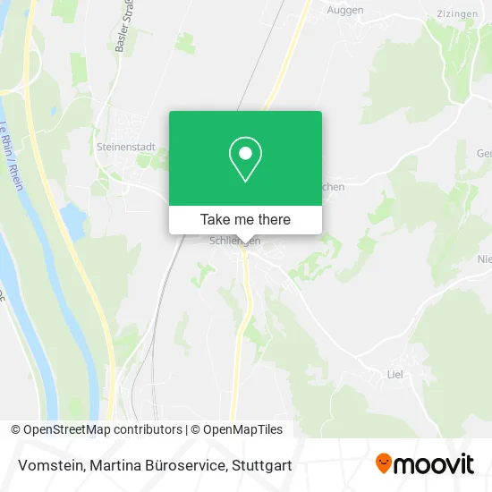 Карта Vomstein, Martina Büroservice