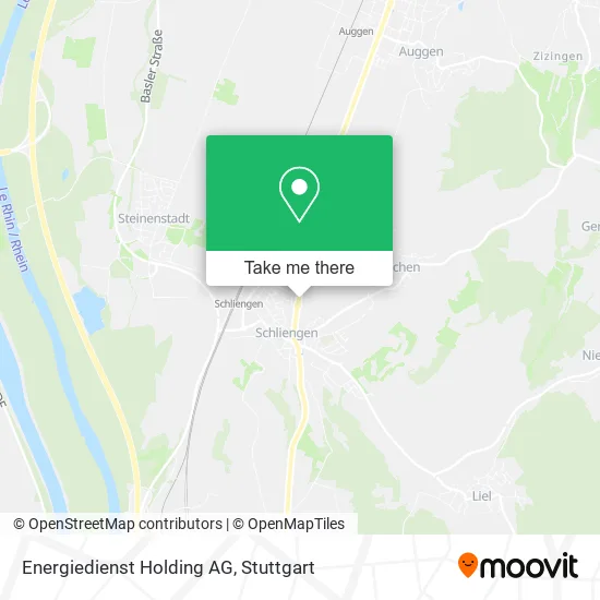 Карта Energiedienst Holding AG