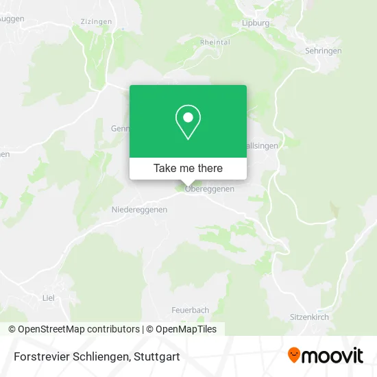 Карта Forstrevier Schliengen