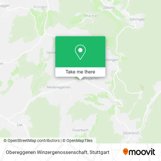 Карта Obereggenen Winzergenossenschaft