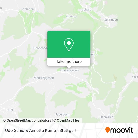 Udo Sanio & Annette Kempf map