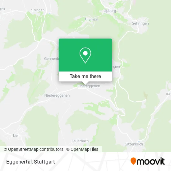 Карта Eggenertal