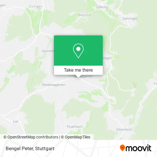 Карта Bengel Peter