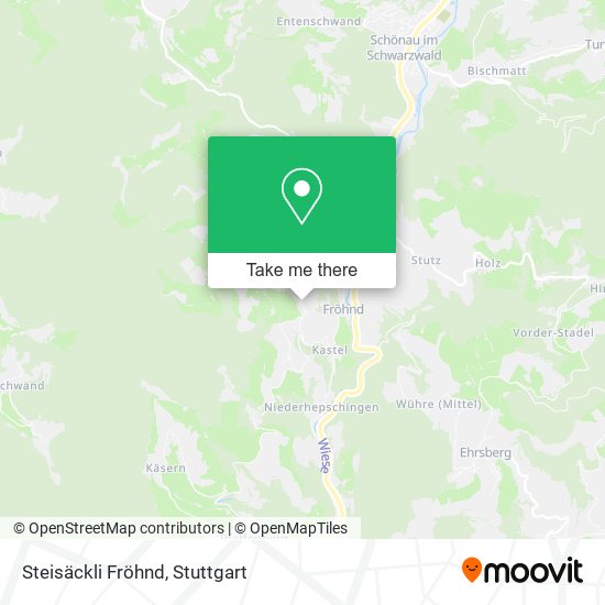 Steisäckli Fröhnd map