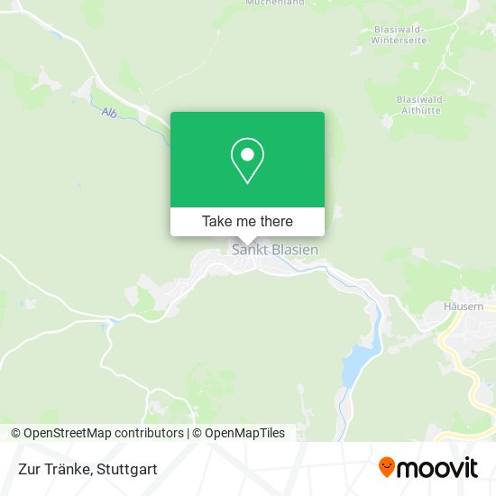 Карта Zur Tränke