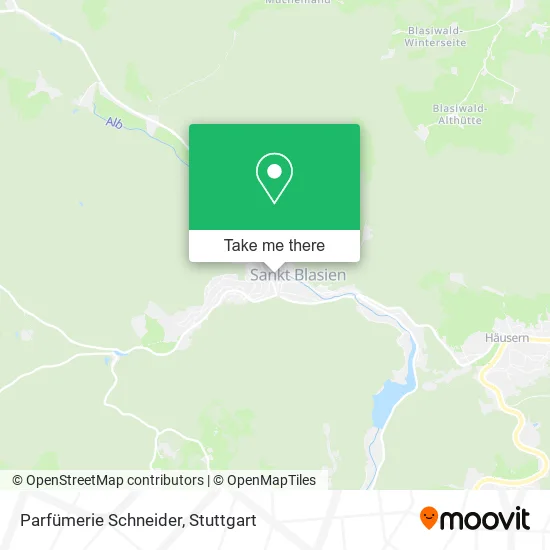 Карта Parfümerie Schneider
