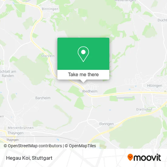 Карта Hegau Koi