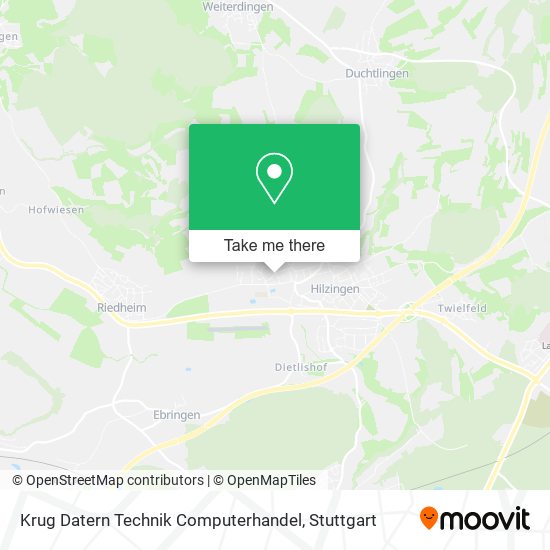 Krug Datern Technik Computerhandel map