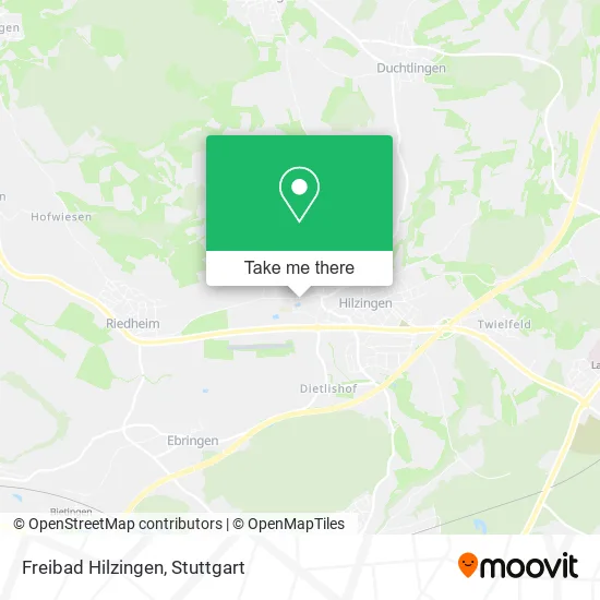 Карта Freibad Hilzingen