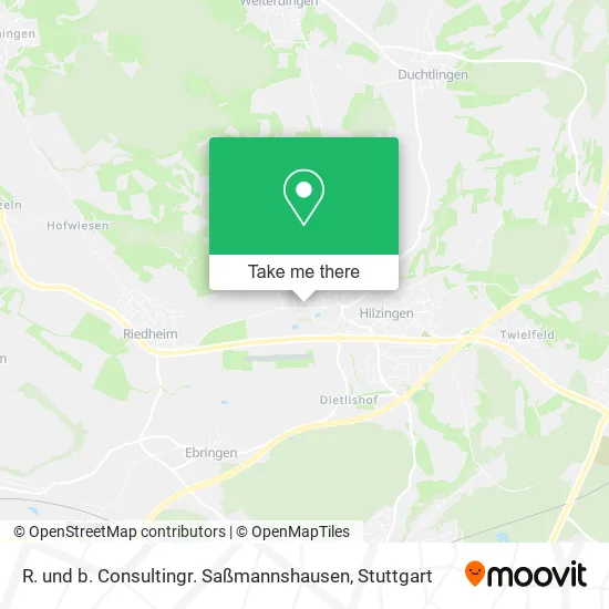 Карта R. und b. Consultingr. Saßmannshausen