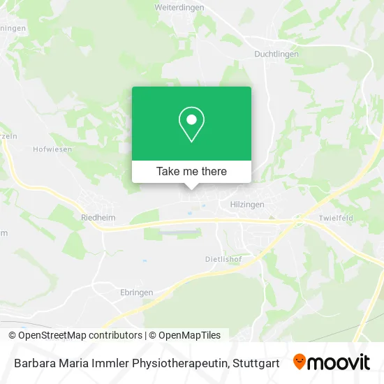 Карта Barbara Maria Immler Physiotherapeutin