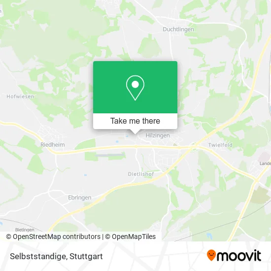 Карта Selbststandige