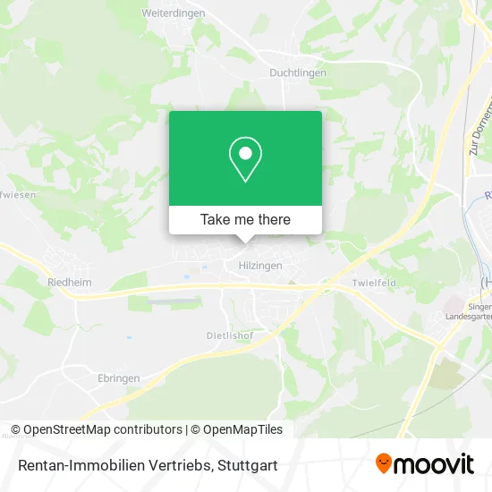 Карта Rentan-Immobilien Vertriebs