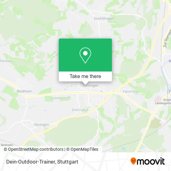 Карта Dein-Outdoor-Trainer