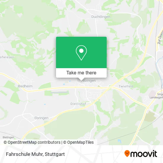 Карта Fahrschule Muhr