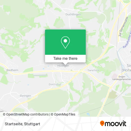 Карта Startseite