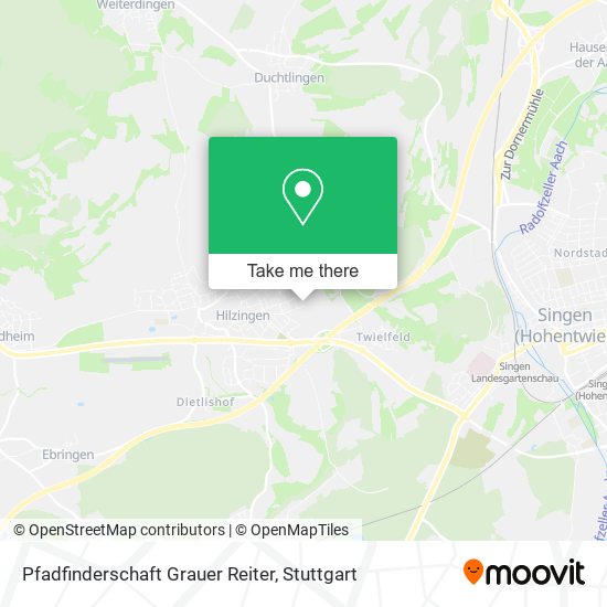 Pfadfinderschaft Grauer Reiter map
