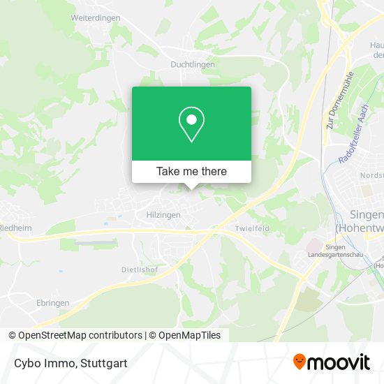 Карта Cybo Immo