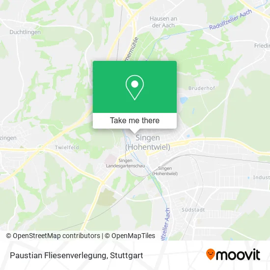 Карта Paustian Fliesenverlegung