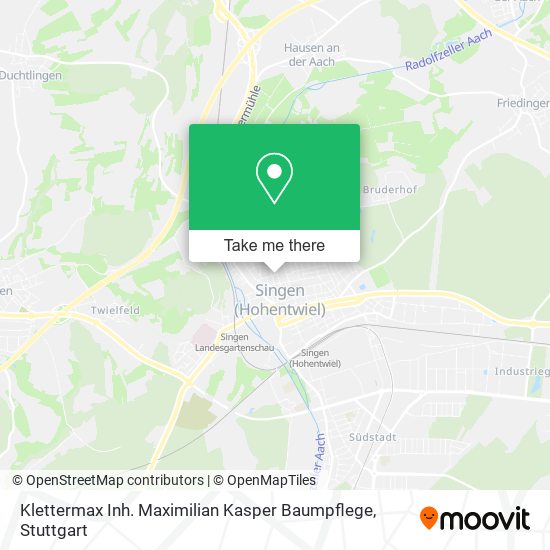 Klettermax Inh. Maximilian Kasper Baumpflege map