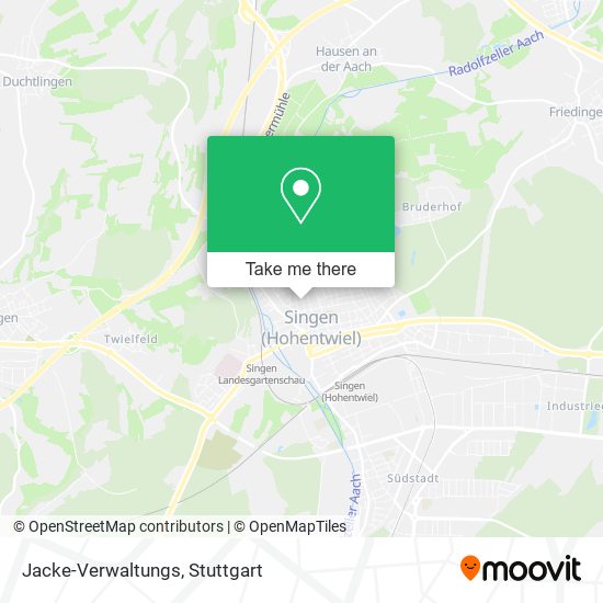 Jacke-Verwaltungs map