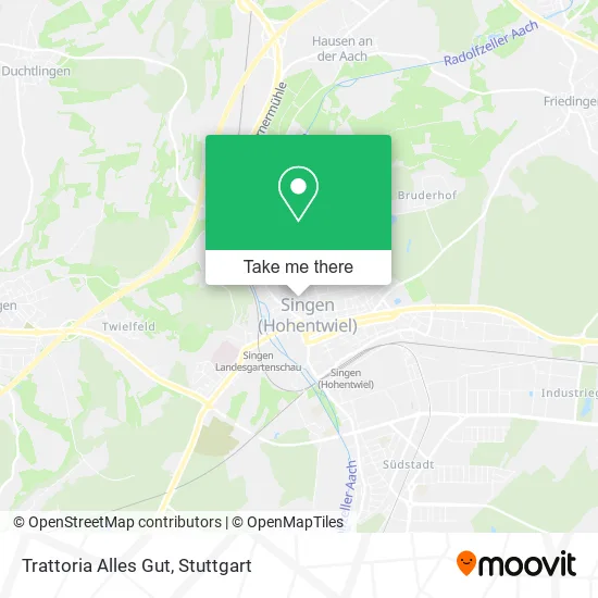 Карта Trattoria Alles Gut