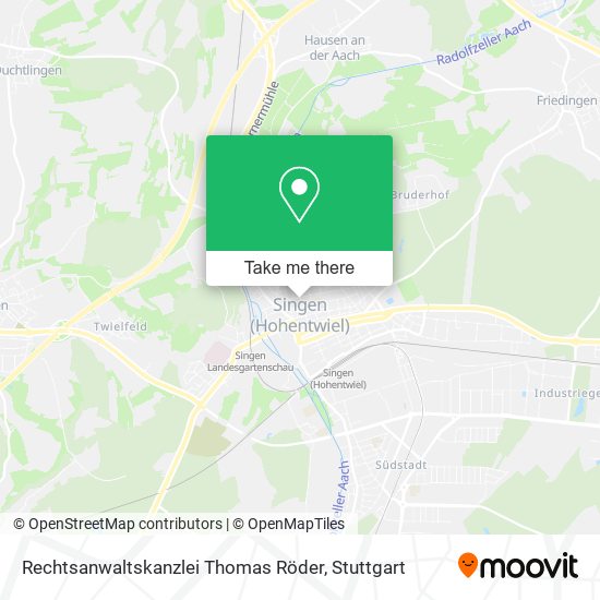 Rechtsanwaltskanzlei Thomas Röder map