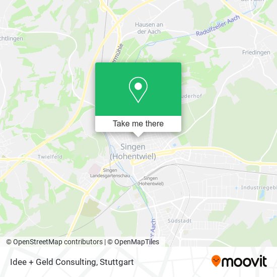 Idee + Geld Consulting map