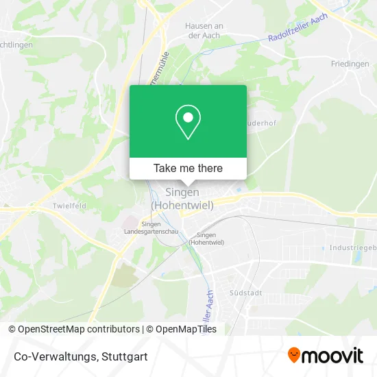 Карта Co-Verwaltungs