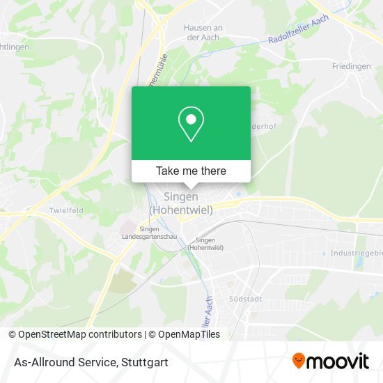 Карта As-Allround Service