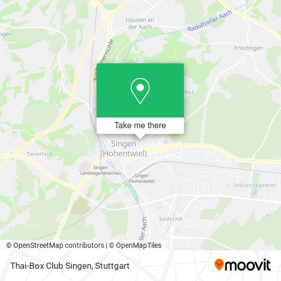 Thai-Box Club Singen map