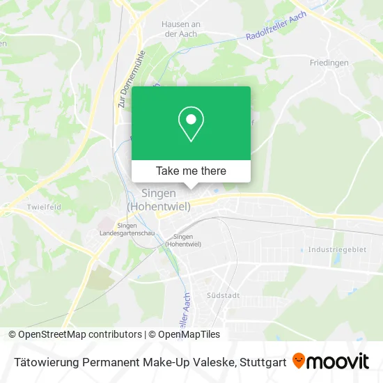 Карта Tätowierung Permanent Make-Up Valeske