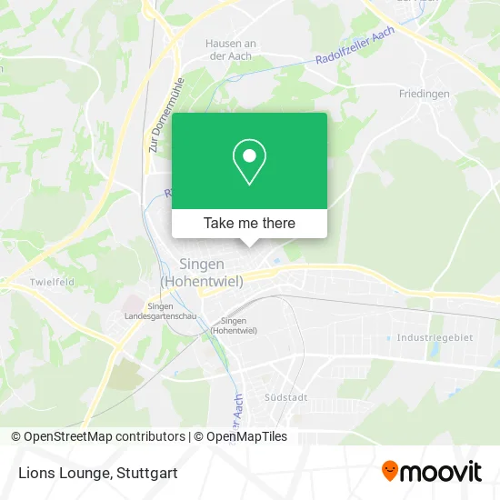 Карта Lions Lounge