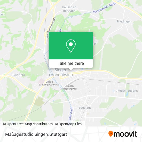 Maßagestudio Singen map