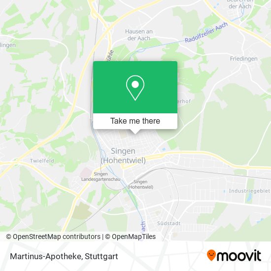 Martinus-Apotheke map