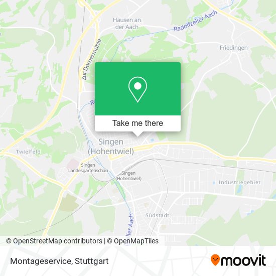 Montageservice map