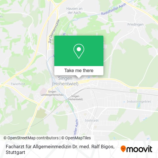 Facharzt für Allgemeinmedizin Dr. med. Ralf Bigos map