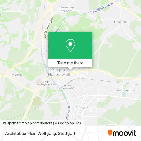 Карта Architektur Hein Wolfgang