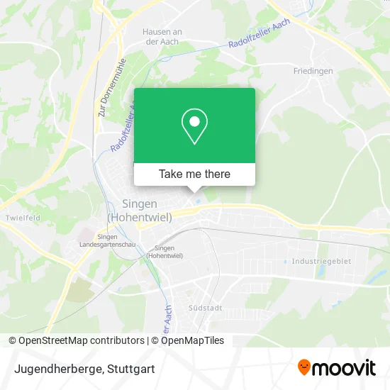 Карта Jugendherberge