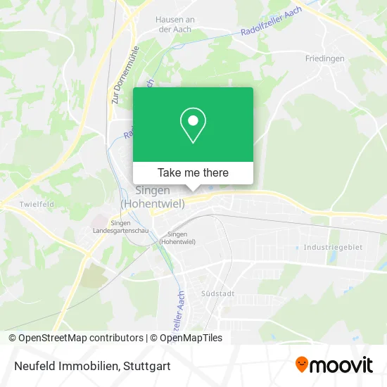 Карта Neufeld Immobilien