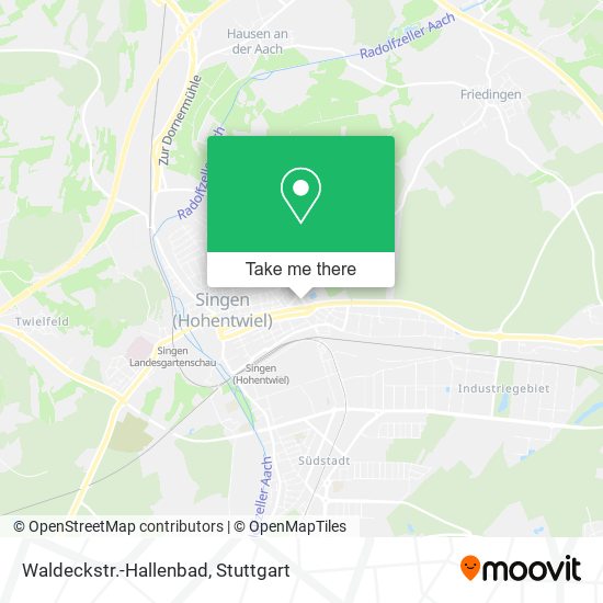 Карта Waldeckstr.-Hallenbad