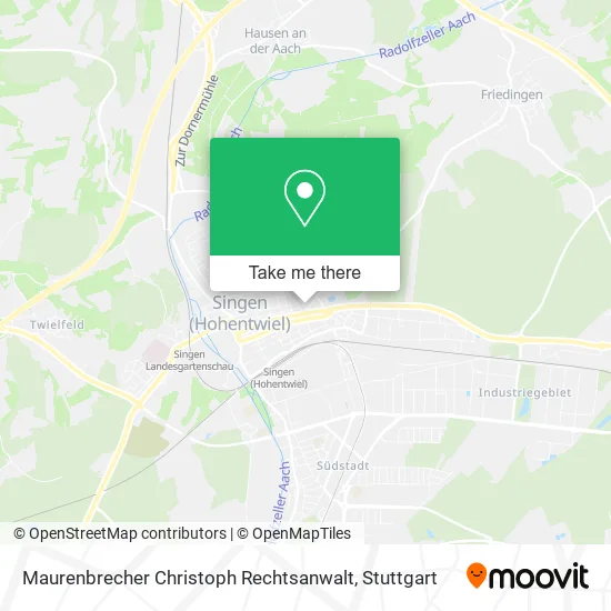 Карта Maurenbrecher Christoph Rechtsanwalt