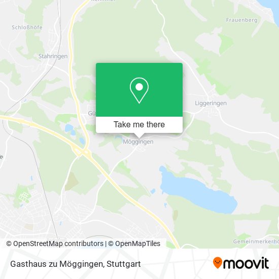 Gasthaus zu Möggingen map