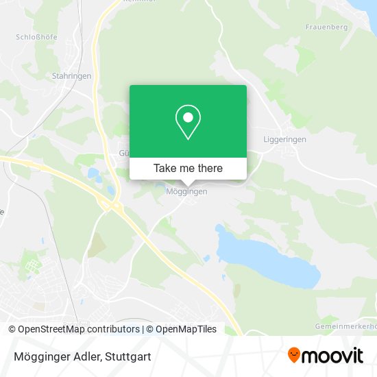 Mögginger Adler map