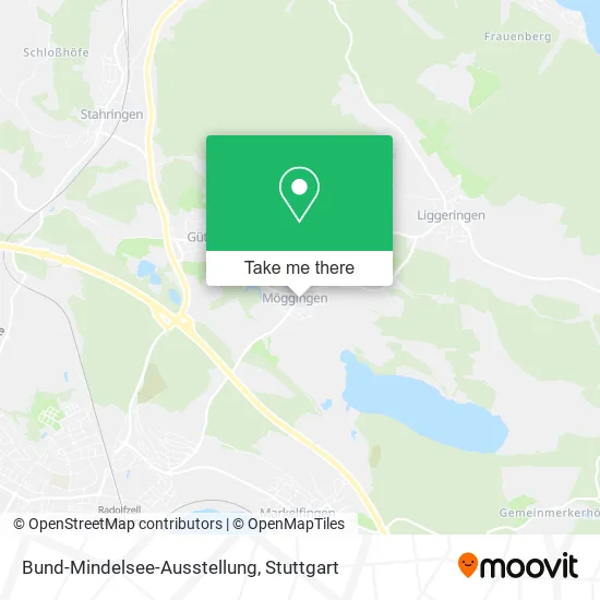 Карта Bund-Mindelsee-Ausstellung